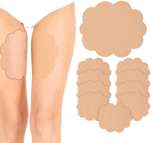Generico Protezione Sfregamento Cosce, Fasce Discreta Anti Attrito Interno Coscia, 10 Pezzi Resistenti ed Elastici per Palestra Escursionismo Ciclismo Gomiti Talloni
