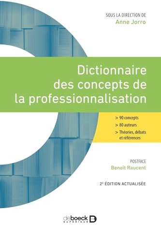 Dictionnaire des concepts de la professionnalisation