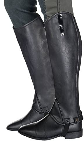 HKM Reitchaps-1050991000431 schwarz 12