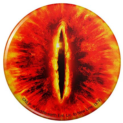 THE LORD OF THE RINGS Eye of Sauron Kitchen Refrigerator Locker Button Magnet