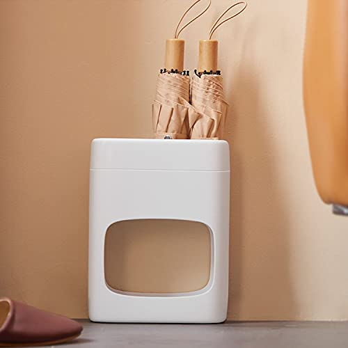 Paraply Rack Walking Stick Holder, Paraply Rack, Bi-Level Oval Paraply Standinnehavare for paraplyer & Walking Canes Paraply Basket For Home Office Entry Hallway Patio