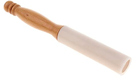 LOVIVER Rubber Mallet Beater for Crystal Singing Bowl Pyramid 24.2cm