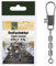 Zite Fishing Dreifach-Wirbel Set 3 Größen Forellen-Wirbel Sbirolino-Angeln 15 Stück Angel-Wirbel als Angel-Zubehör (Größe 12)