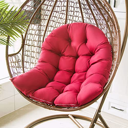 Miuxe Schaukel-Hängekorb-Sitzkissen, Verdicken Hängende Ei-Hängematten-Stuhl-Auflagen wasserdichte Stuhl-Sitzpolsterung Für Innen- Und Außenterrassengarten
