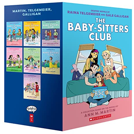 The Baby-sitters Club #1-7 Graphic Novel Box Set