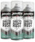 JENOLITE Directorust Bombe Peinture Brillante | BLEU TURQUOISE | 3x400ml | Peinture Aérosol Anti-Rouille Pour Métal | Peinture Aérosol Brillante Multi-Surfaces Pour Bois, Métal, Plastique | RAL 6024