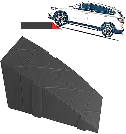 Rampes De Trottoir et De Bordure D'Allée - Hauteur 12 à 18 cm - Robustes pour Fauteuils Roulants et Voitures