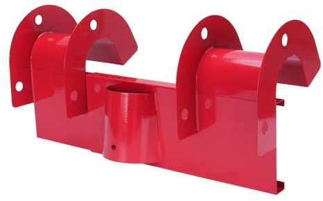 Asixxsix Estabilizador de escalera, 2 Pack Estabilizador de escalera de fácil instalación Gancho de acero resistente para protección de canalones y tejados