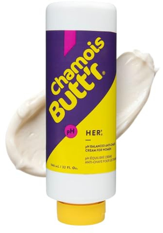 Chamois Butt'r Her' Anti-Chafe Cream, 32 ounce tube