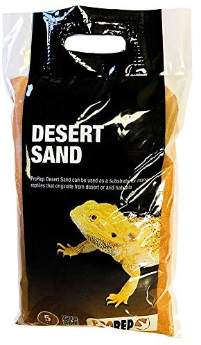 ProRep Red Desert Sand 5kg, Fine Silica Sand, Pre-Washed, Heavy Metal Free, Suitable for Small Breeds, Natural, Substrate
