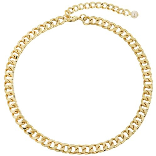 Lilie&White Halsband med snäckskal, hänge, guldhalsband, sjöstjärna, snäckskal, strandsmycken, för kvinnor, sommarsemester, daglig användning, Eén maat, Zink, Ingen ädelsten