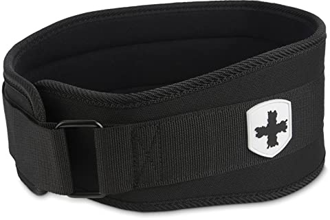 Harbinger Foam Core 4.5-Inch Weight Lifting and Workout Belt, Medium, Camo, Competition Size (Men's & Women's),Black