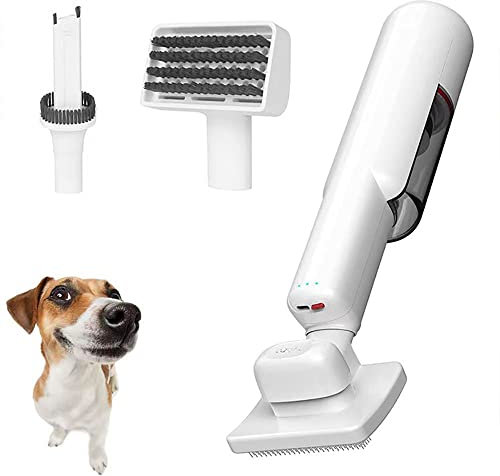 Aspirapolvere per peli di animali domestici, Aspirapolvere per toelettatura animali senza fili, Aspirapolvere portatile con spazzola per peli di animali domestici, auto e pulizia della casa