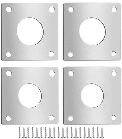 PLCatis Plaque Nichoir Chauve Souris Lot de 2 Résistant aux Intempéries Nichoir DIY Diamètre Intérieur 32/28mm Protéger Les Oiseaux Nicheurs et Améliorer la Longévité Cabanes d'oiseaux