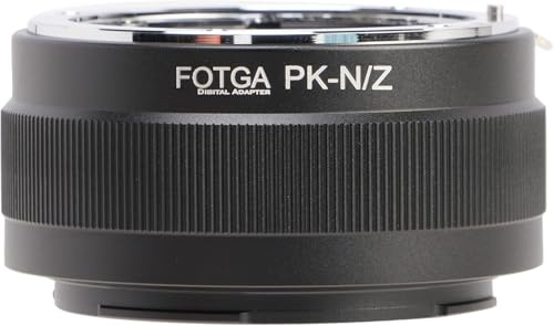Hersmay PK-Nikn Z objektivadapter för Pentax K-mount-objektiv för Nikon Z Mount Z8 Zf Zfc Z5 Z6 Z7 II Z6II Z7II Z9 Z50 Z30 spegellös DSLR-kamera