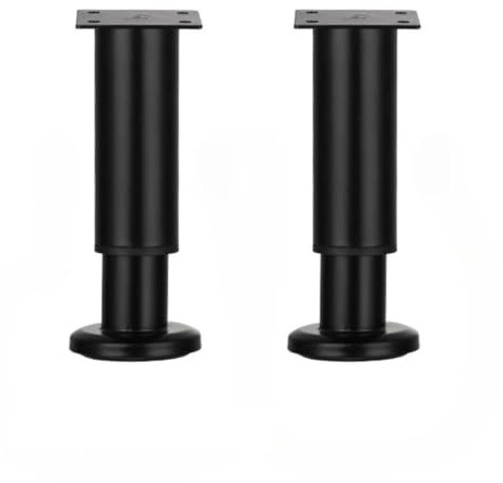 KDHCVKZ 2pcs 12-20cm Telescopic Adjustable Bed Beam Support Foot Reinforced Furniture Leg Sofa Leg Bed Bottom Replacement Legs Furniture