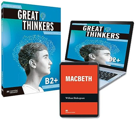 GREAT THINKERS B2+ Student's book & eReader: libro de texto y versión digital (licencia 15 meses)