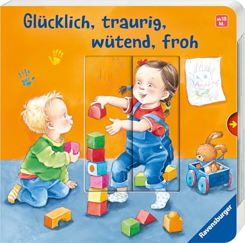 Glücklich, traurig, wütend, froh