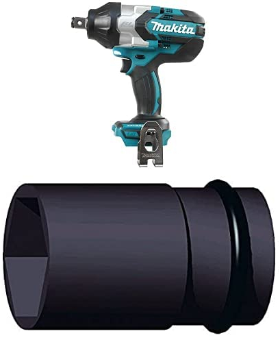 Makita DTW1001Z Akku-Schlagschrauber 18V (ohne Akku, ohne Ladegerät) + Steckschlüssel 3/4 SW30-100
