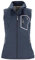 Blue Wave Damen Softshellweste Kira mit Stehkragen - Leichte Weste Softshell Outdoor winddicht und atmungsaktiv in Blue Nights Größe 52