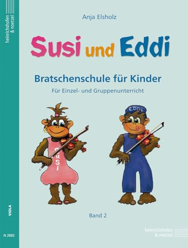 Susi und Eddi - Bratschenschule für Kinder, Band 2: Für Einzel- und Gruppenunterricht
