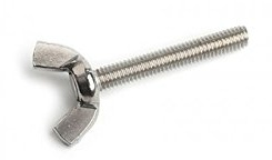 M4 x 20 mm T304 (A2) Stainless Steel Wing/Butterfly Screws DIN 316 Pack Size : 10