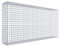 GABIONA Steinkorb-Gabione eckig, Maschenweite 5 x 5 cm, Tiefe 30 cm, Gabione 200 x 100 x 30 cm (L x H x T), C-Ring