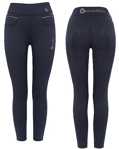 Cavallo Liz Grip RL HW 2022 - Pantalones de equitación para mujer, color negro