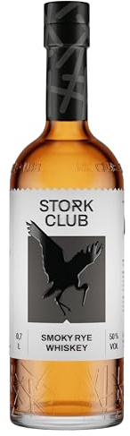 STORK CLUB Smoky Whiskey (1 x 0,7 l) – Deutscher Roggen-Whiskey mit 50% vol.