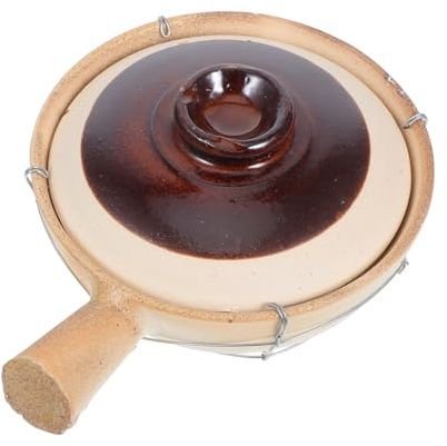 Clay Cooking Pot Traditional Chinese Dolsot Stew Casserole | Clay Pot for Cooking, Clay and Iron Build, Family Gatherings and Parties