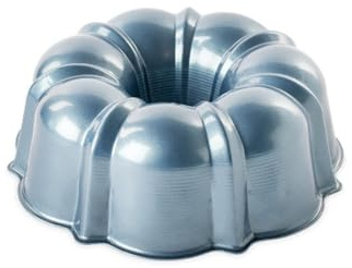 Nordic Ware 6 CUP BUNDT PAN FORMED,twilight blue 4PK