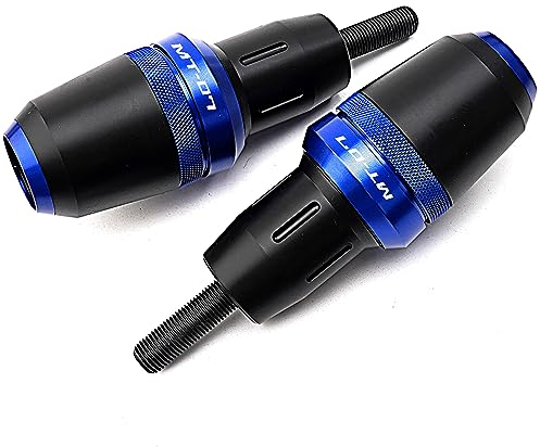 Motorcycle Frame Sliders For Yamaha MT07 2021 2022 2023 MT 07 FZ07 TRACER 700 GT 2014-2020 Falling Protection Crash Pad (Blue)