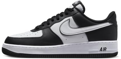 NIKE Air Force 1 '07 'Panda' Sneakers Uomo, nero, bianco, nero., 41 EU