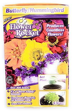 Flower Rocket As Seen On TV Butterfly/Hummingbird