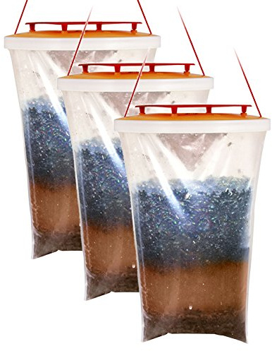 Red Top Fly Traps Confezione da 3 pezzi