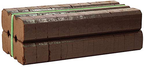 Bricchette di torba, nero