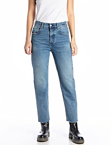 REPLAY Maijke Jeans, 009 Azul Medio, 31W x 26L para Mujer