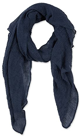 Hadley Wren Women's Lightweight Summer Insect Shield Scarf, Classic Navy, One Size