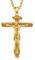 ZIPPICE Jesus Kreuz Halskette 925 Sterling Silber Crucifix Anhänger Kreuz Kette Amulett Halskette Schmuck Geschenk für Damen Herren Frauen Männer with 2.5mm 22+2 Edelstahl Kette Ostern Geschenk