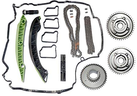 Bisenya Nockenwellenrad + Steuerkettensatz Ersatz für C-Klasse W204 S204 W212 C207 S212 A207 R172 C204 C180 C200 C250 E200 E250 CGI SLK250 2710501400