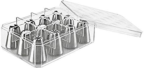 IBILI 252000 Set 12 Douilles Russes Standard, Nylon, Argent, 16 x 12 x 6 cm