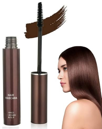 Root Touch Up Light Brown,Hair Mascara For Grey Hair,Hair Root Colour Touch Up,Grey Hair Cover Up,Root Touch Up Dye,Grey Coverage Touch Up,Brown Root Touch Up,Water-Resistant Root Concealer