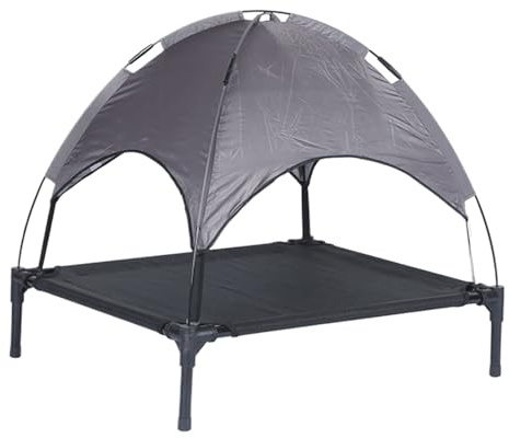 Tenda per cani | Casetta per cani da interni ed esterni, pieghevole leggera con protezione solare stabile e traspirante per tutte le dimensioni - Viaggi Camping Garden Spiaggia Terrazza