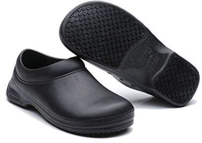 Webrosistol Zapatos de Cocina Hombre Mujer Ligeros Comodo Antideslizantes Zuecos de Trabajo Camarera Calzado Sanitario
