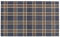 Astra Rutschfester Teppich Wohnzimmer - Miabella Fußmatte innen - Küche Läufer Flur Schmutzfangmatte - Sauberlauf 66x110cm Karos