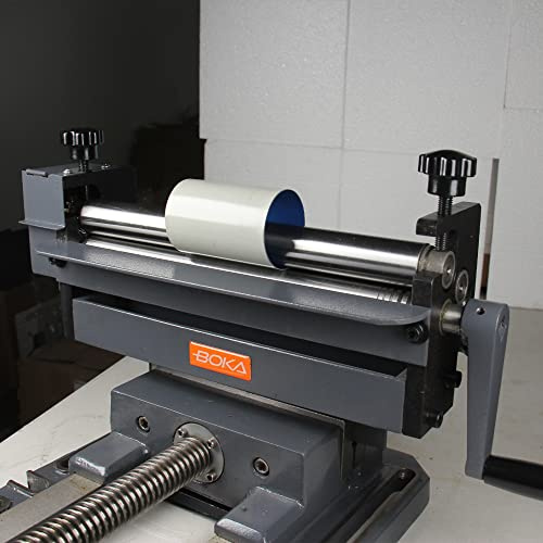 BOKA Rundbiegemaschine 3-Walzen für 1 mm Blech Biegemaschine 300 mm Breit SJ 300 Rundbiegegerät Blechbiegemaschine