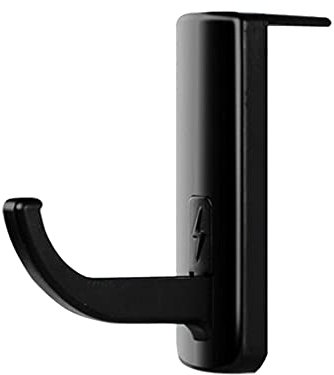 Bydezcon Support pour écouteurs - Crochet adhésif pour bureau, PC, moniteur, accessoires pour casque - Blanc