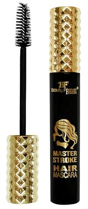 Beauty Forever Master Stroke Hair Mascara, Instant Grey Cover up, 13ml (02 Jet Black, Pack of 1)