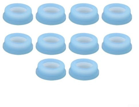 Efficient Leak for PROTECTION with 10PCS Silicone Sealing Cores for Domestic Water Systems (Blue)