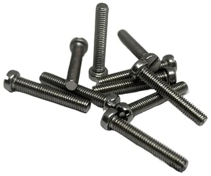 Head Machine Titanium Slotted Cheese Head Screws DIN84 M1-M6(M1.6 x 5mm)